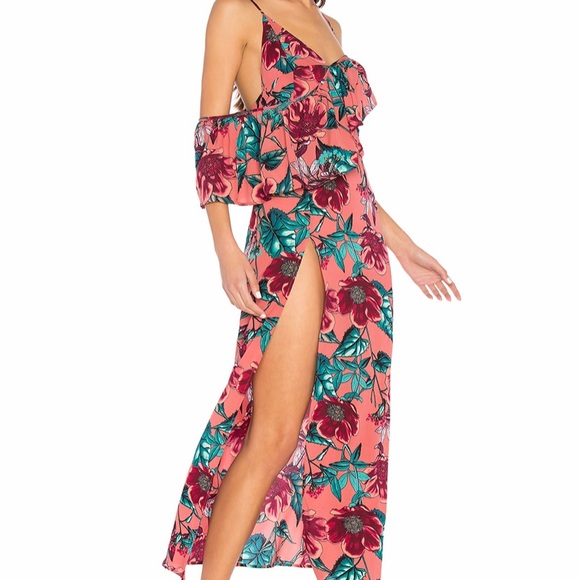 For Love & Lemons Flamenco Maxi Dress | Size S - Picture 1 of 5